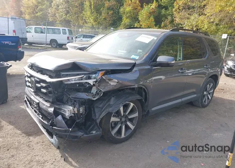 2025 Honda Pilot Touring from USA, damaged, VIN 5FNYG1H71SB011356